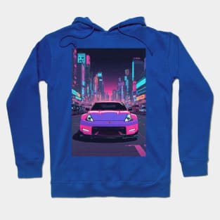 80's Anime Style JDM Car Hoodie